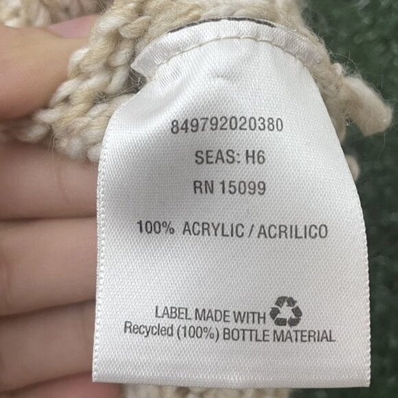 Canyon River Blues Sweater Knitted Women's Beige Cream Size Large Stretch - Picture 9 of 10